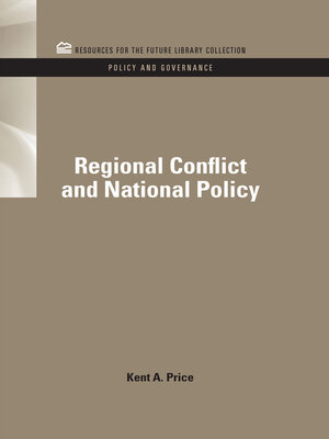 cover image of Regional Conflict and National Policy